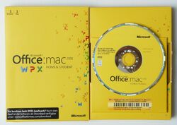 Microsoft Office MAC 2011 Home and Student - Retail/Box mit DVD - Deutsch -