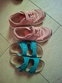 Schuhpaket Mädchen 31/32 Sneaker Hausschuhe