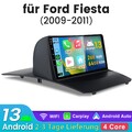Android Apple CarPlay Autoradio Navi Für Ford Fiesta 2009-2011 WIFI BT RDS SWC