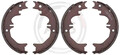 Bremsbackensatz, Feststellbremse 9256 A.B.S. für TOYOTA LAND CRUISER 90