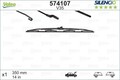 Valeo 574107 Wischblatt für OPEL PEUGEOT PININFARINA PORSCHE PROTON RENAULT Sche