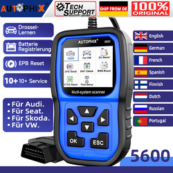 OBD2 Diagnosegerät Alle Systeme KFZ Auto Scanner Kostenloses Update mit Deutsch