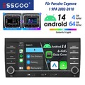 Autoradio Für Porsche Cayenne1 9PA 2002-2010 Carplay Android GPS NAVI USB 4G+64G