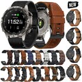 Leder Quick Fit Armband Für Garmin Fenix 8/E/7/7X 6/6X Pro/5/5X Plus 3 HR Epix