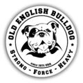 Old English Bulldog Aufkleber Motiv "SFH Print" in verschiedenen Größen