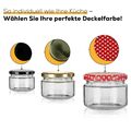 Sturzgläser Einmachgläser mit Deckel Schraubdeckel Marmeladengläser klein 435 ml