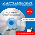 WINDOWS 10 HOME+PROFESSIONAL | BOOTFÄHIGE INSTALLATIONS CD/DVD 32/64-BIT UPGRADE