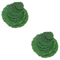  Set of 2 Künstliche Teichpflanzen Kuenstliche Teichzubehör Gartenzubehör