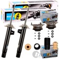 2x BILSTEIN B4 GASDRUCK STOSSDÄMPFER + DOMLAGER VORNE passend für BMW 3er E46