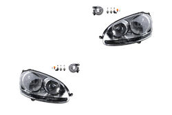 Scheinwerfer Set Halogen passend für VW Golf V 1K 5M 03-09 H7 Nebel Leuchtmit.