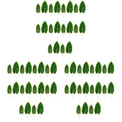  3 Count Dekopflanzen Große Kunstpflanzen Blattdekor Künstliche Blätter