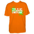 Herren This Is My Halloween Kostüm T-Shirt - blutbespritzt gruselig