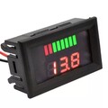 Batteriestandsanzeige mit LED Digital Voltmeter Auto Marine Motorrad 12V 72V