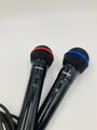 2x Hama Singstar USB microphone Playstation 3 untested loose