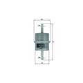 Kraftstofffilter MAHLE KL 63 für Alfa Romeo BMW Opel Ford Audi VW Renault