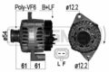 ERA Lichtmaschine Generator 140A 14V für Opel Astra J Caravan 2.0 CDTi