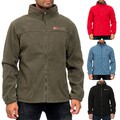 Geographical Norway Herren Fleecejacke Casual Streetwear Dope Stehkragen Kapuze