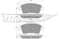 TOMEX Brakes Bremsbelagsatz, Scheibenbremse TX 19-15 für VOLVO