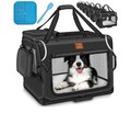 Hundetransportbox faltbar für Reise & Auto 70x52x50 cm stabile Transportbox m...