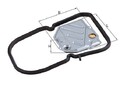MAHLE Hydraulikfilter, Automatikgetriebe  u.a. für MERCEDES-BENZ, PORSCHE
