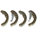 BREMBO 4x Bremsbacken Bremsbackensatz für Trommelbremse ESSENTIAL LINE Hinten
