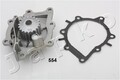 JAPKO Wasserpumpe 35554 für CITROËN  passend für FIAT FORD JAGUAR LANCIA