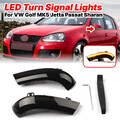2x Spiegel Blinker Dynamischer Vorne Anwendbar für VW Passat B6 Jetta Golf 5 MK5