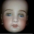 alte französische Porzellankopf Puppe SFBJ Paris 10 doll body antik ca 60/62 cm