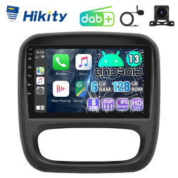 DAB+ 6+128GB 8Core CarPlay Android 13 Radio Für Opel Vivaro B Renault Trafic 3