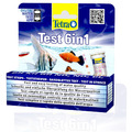 25 Teststreifen Tetra Test 6in1 Wassertest Aquarium pH Karbonat Wasserqualität