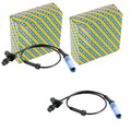 2X SNR ABS-SENSOREN VORNE PASSEND FÜR BMW 3 5 LINKS+RECHTS | ASB150.13