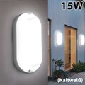 15W LED Feuchtraumleuchte Ovalleuchte Wannenleuchte Badlampe Kellerleuchte Lampe