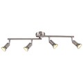 LUXUS LED DECKENLEUCHTE 4 FLAMMIG DECKENLAMPE 4 x 2,5 W DECKENSTRAHLER 60 CM