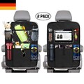 2x Rückenlehnentasche Rücksitztasche Rückenlehnenschutz Auto Organizer Rücksitz