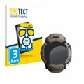 3x Panzerfolie Schutzglas für Garmin Instinct 2X Solar Tactical Edition schutz