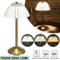 Tischlampe Kabellos LED Schreibtischlampe Aufladbar Nachttischlampe Touch Lampe