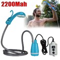 Outdoor Garten Camping Dusche Tauchpumpe mit Akku Brause Hundedusche USB