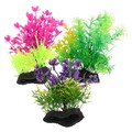  3 Pcs Aquarienpflanzen Künstlich Wasserpflanzen Fischtankgras Simulierte