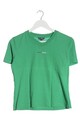 MEXXSPORT V-Ausschnitt-Shirt Damen Gr. DE 38 grün Casual-Look