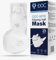 FFP2-Masken DOC NFW einzel verpackt Mundschutz Atemschutz Maske CE Norm [25-100
