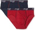2-er-Pack Sloggi Men Start Horizontal Midi Herren Slips aus Baumwolle Neu