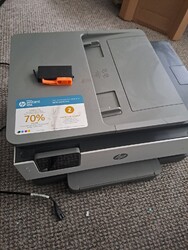 HP OfficeJet Pro 9012e Multifunktionsdrucker - Grau/Weiß