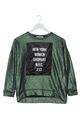SHOP ART Sweatshirt Damen Gr. DE 34 grün-schwarz Casual-Look