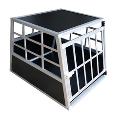 Hundetransportbox S fürs Auto, Reisebox, Hundebox, Käfig, Transportbox***ca. 69,0 cm lang x 54,0 cm breit x 50,0 cm hoch***