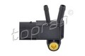 TOPRAN 408 708 Sensor, Abgasdruck für MERCEDES-BENZ,SMART