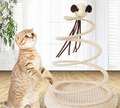 Interaktives Katzenspielzeug Spirale mit Maus Katze Spielzeug, Intelligenz, Spaß