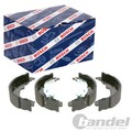 BOSCH BREMSBACKEN-SATZ HINTERACHSE passend für CITROËN C3 DS3 DS DS PEUGEOT 207