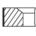 1x ORIGINAL® Mahle Kolbenringsatz für Renault CLIO IV TWINGO III MEGANE III