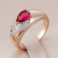 Einzigartiger Braut-Ring mit Zirkon in Roségold für Damen, Stilvoll und Elegant