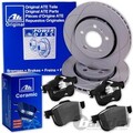 ATE PowerDisc BREMSSCHEIBEN + CERAMIC BELÄGE HINTEN passend für OPEL INSIGNIA A